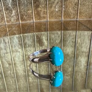 VTG victorian Iranian/Persian turquoise 14 karat gold ring ⭐️